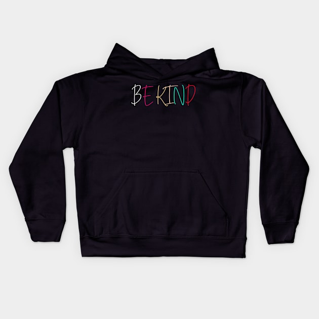 be kind Kids Hoodie by Gunung Rinjani